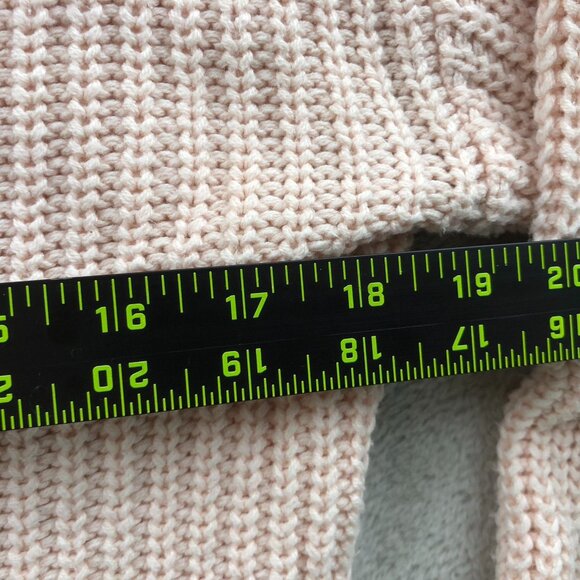 Cat & Jack Girls Cardigan Sweater Large V-Neck Pink Button-Up Cozy Knit Casual - Picture 5 of 9